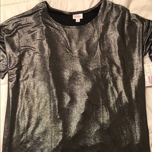 Metallic Lularoe Irma Size M